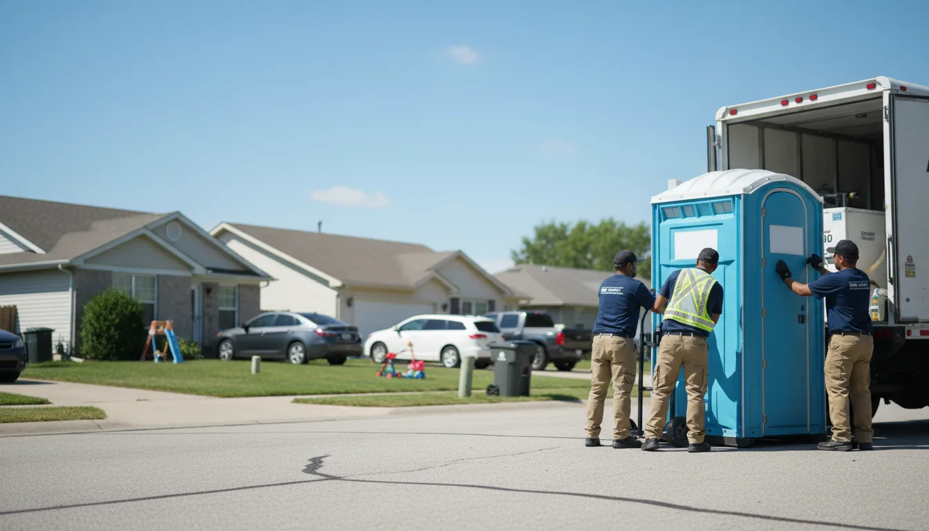 Standard Porta Potty Rentals in Ina, IL near me